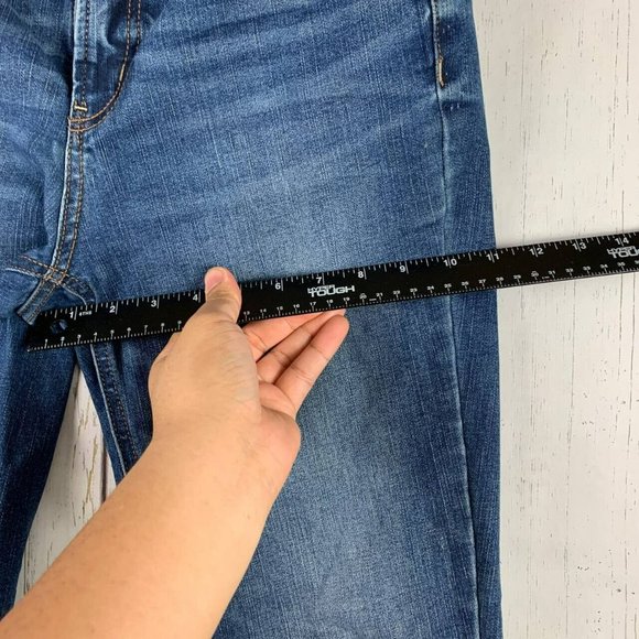 Time‎ and Tru 29.5x26 Straight Stretch Jeans Pants Women - Picture 6 of 10